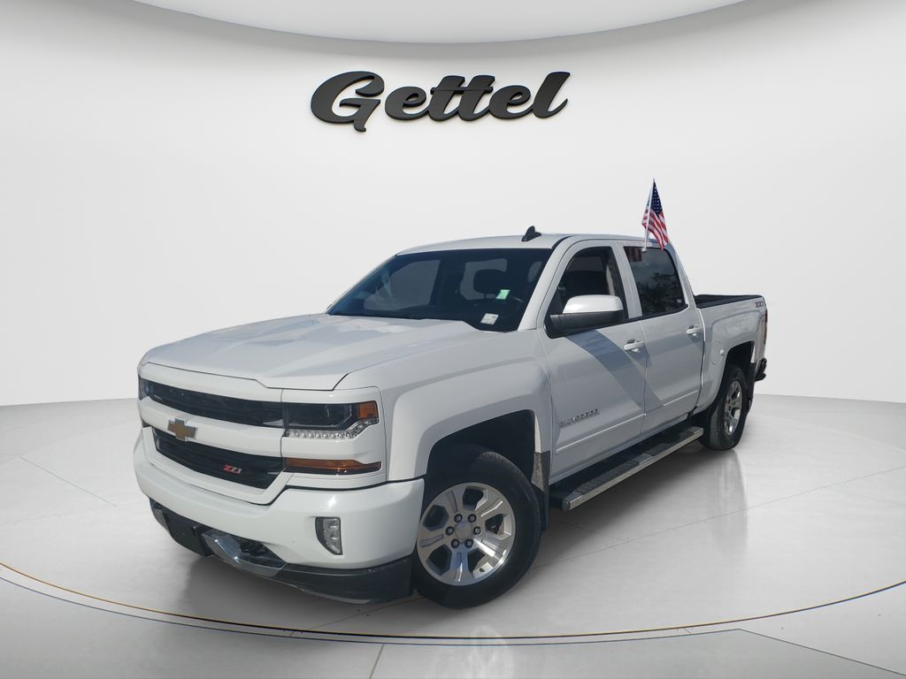 Summit White 2016 Chevrolet Silverado 1500 Pickup Truck Four-Wheel Drive 6-Speed Automatic Overdrive