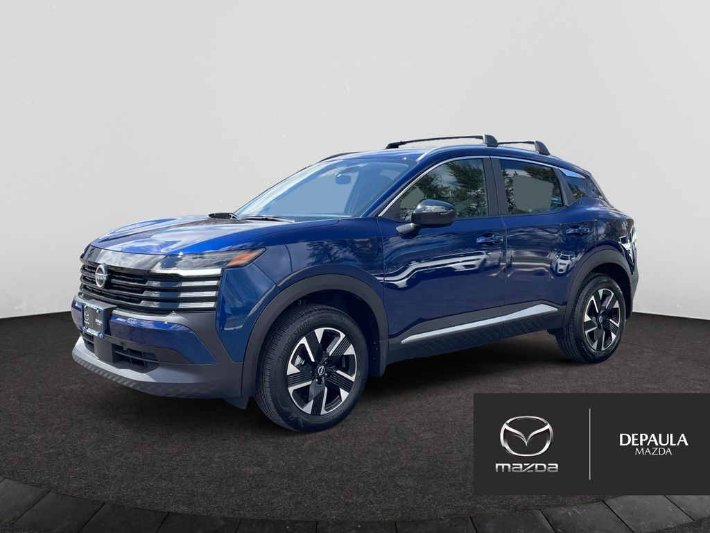 Deep Blue Pearl 2026 Nissan Kicks SV AWD SUV / Crossover All-Wheel Drive Continuously Variable Transmission