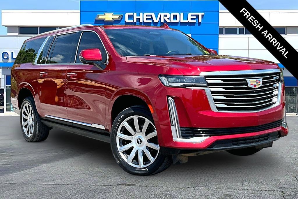 Infrared Tintcoat 2022 Cadillac Escalade ESV SUV / Crossover Rear-Wheel Drive