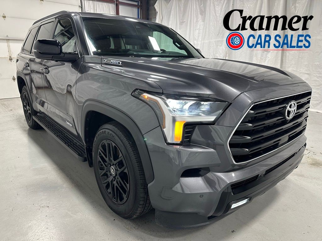 Magnetic Gray Metallic 2025 Toyota Sequoia Limited 4WD SUV / Crossover Four-Wheel Drive Automatic