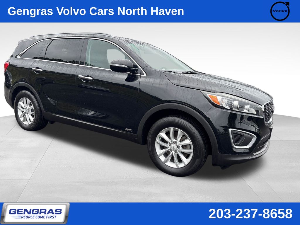 Ebony Black 2017 Kia Sorento SUV / Crossover All-Wheel Drive 6-Speed Automatic