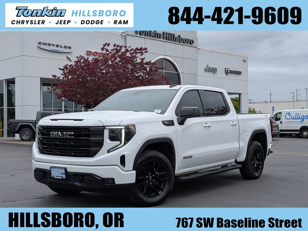 Summit White 2024 GMC Sierra 1500 Pickup Truck Four-Wheel Drive Automatic