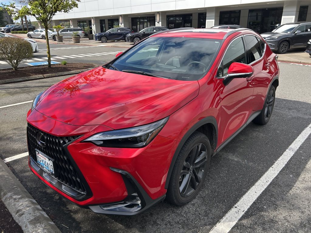 Red Line 2024 Lexus NX Hybrid 450h+ Luxury AWD SUV / Crossover All-Wheel Drive Continuously Variable Transmission