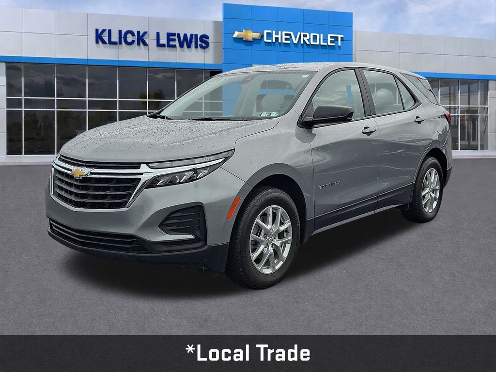 2024 Chevrolet Equinox LS Gray at Klick Lewis Buick Chevrolet