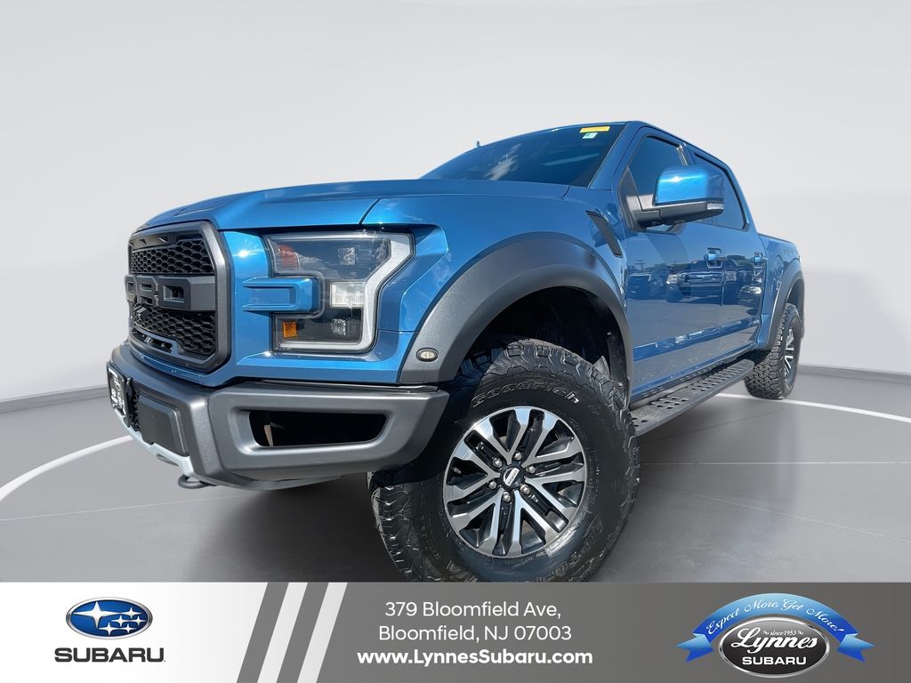 Blue Metallic 2019 Ford F-150 Pickup Truck Four-Wheel Drive Automatic