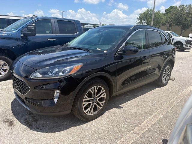 Black Metallic 2022 Ford Escape SUV / Crossover Front-Wheel Drive 8-Speed Automatic