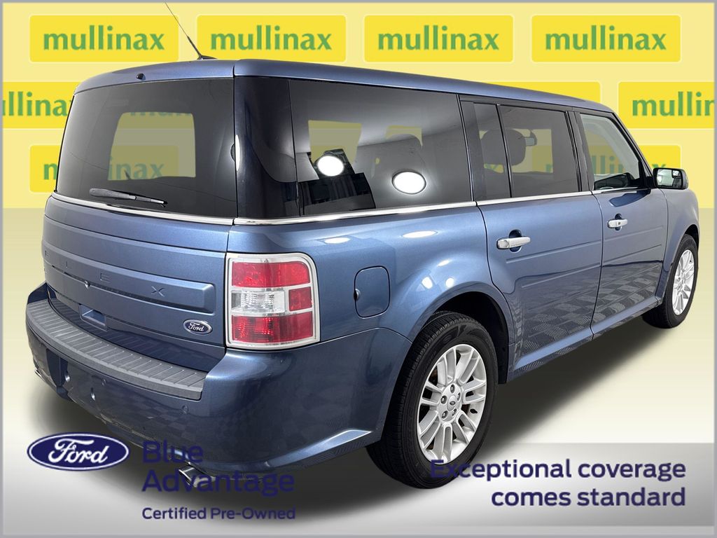 Certified Used 2019 Blue Ford SEL image 4