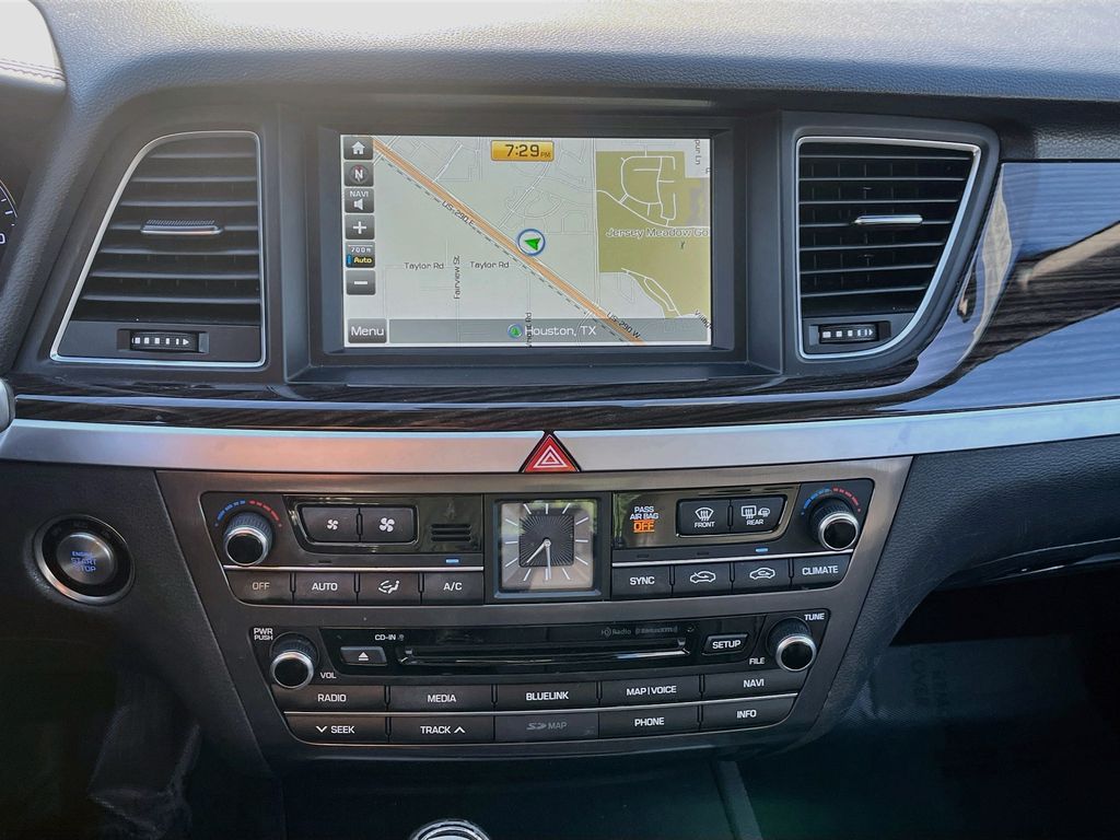 2015 Hyundai Genesis 3.8 White at Gullo Toyota