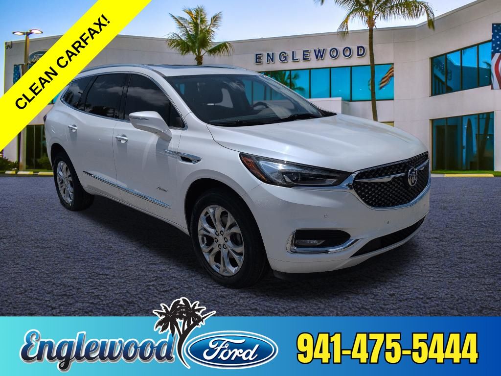White Frost Tricoat 2020 Buick Enclave SUV / Crossover Four-Wheel Drive 9-Speed Automatic