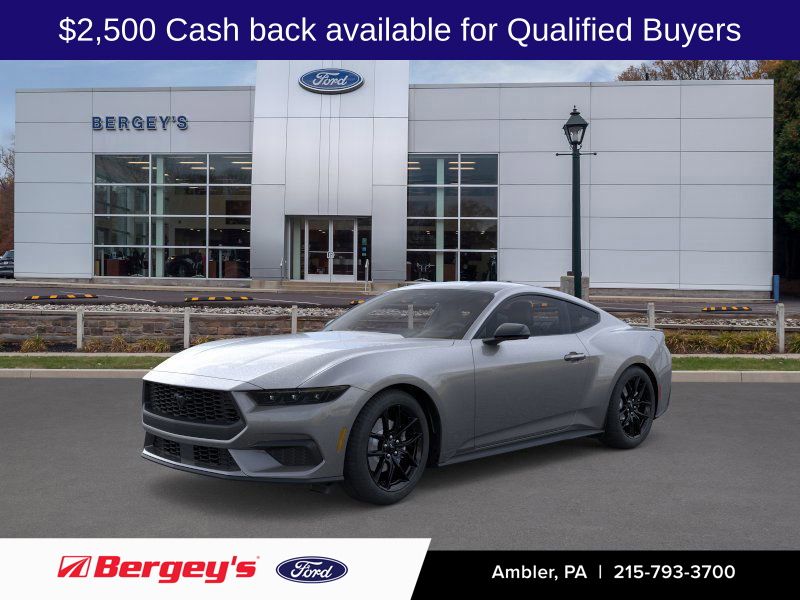 Carbonized Gray Metallic 2026 Ford Mustang Coupe Rear-Wheel Drive Automatic
