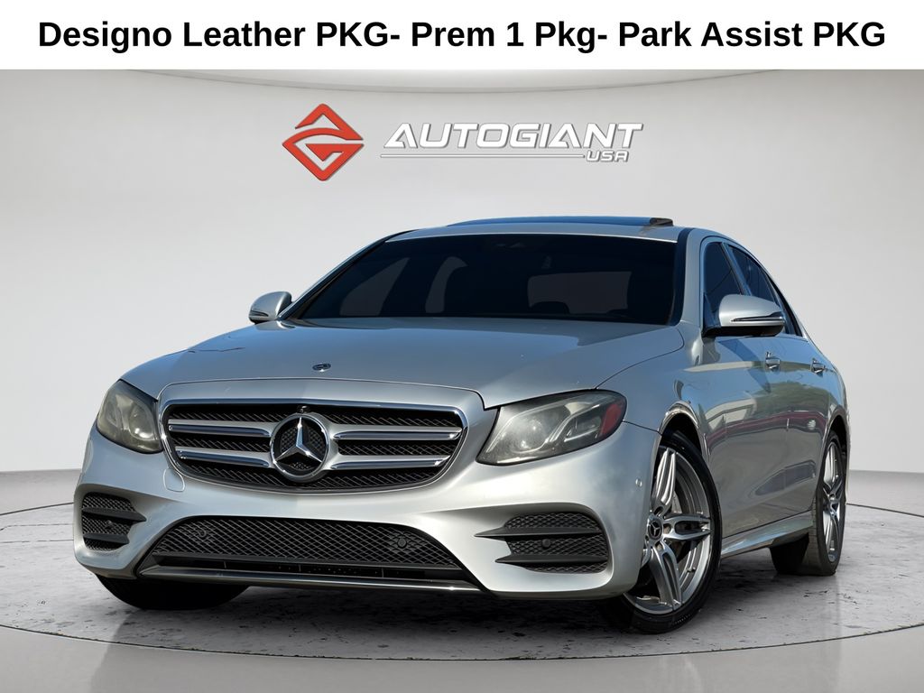 Silver 2019 Mercedes-Benz E-Class E 300 Sedan RWD Sedan Rear-Wheel Drive 9-Speed Automatic