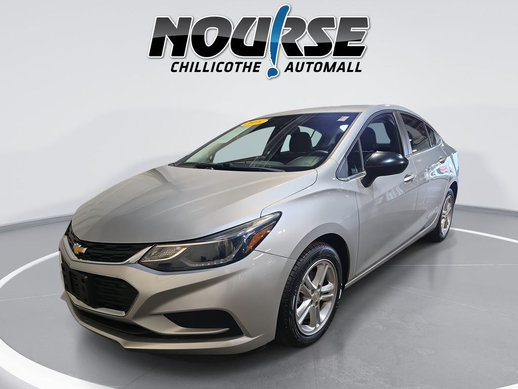 Silver Ice Metallic 2018 Chevrolet Cruze Sedan Front-Wheel Drive 6-Speed Automatic
