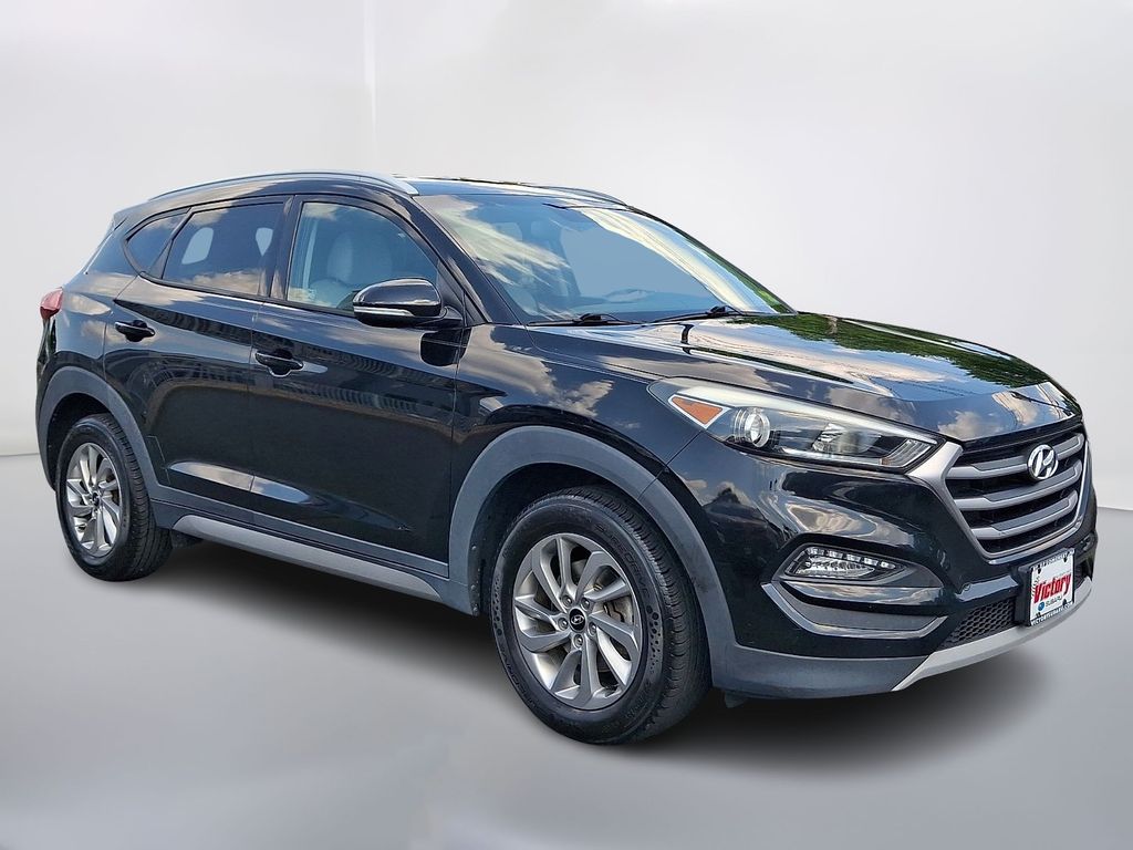 Ash Black 2017 Hyundai Tucson SUV / Crossover All-Wheel Drive 7-Speed Automatic