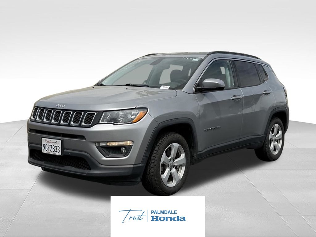 Billet Silver Metallic Clearcoat 2019 Jeep Compass SUV / Crossover Front-Wheel Drive 6-Speed Automatic