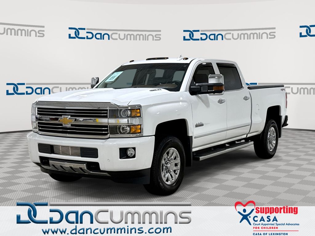 Summit White 2015 Chevrolet Silverado 3500HD Pickup Truck Four-Wheel Drive 6-Speed Automatic