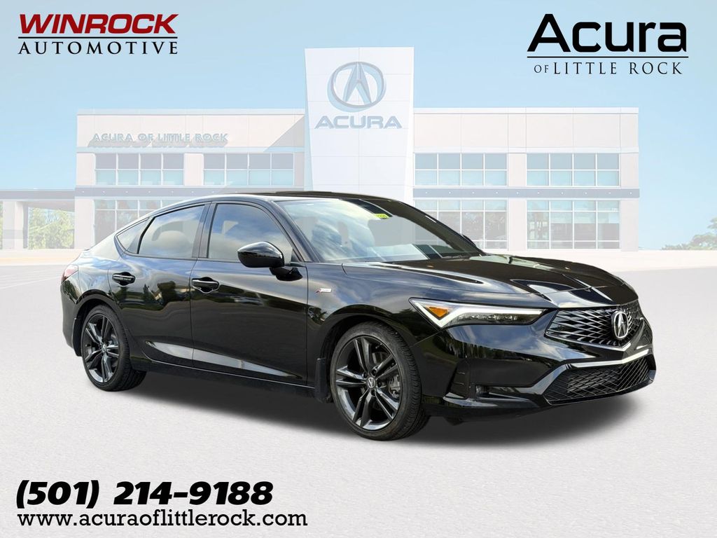 Majestic Black Pearl 2025 Acura Integra FWD with A-SPEC Package Sedan Front-Wheel Drive Continuously Variable Transmission
