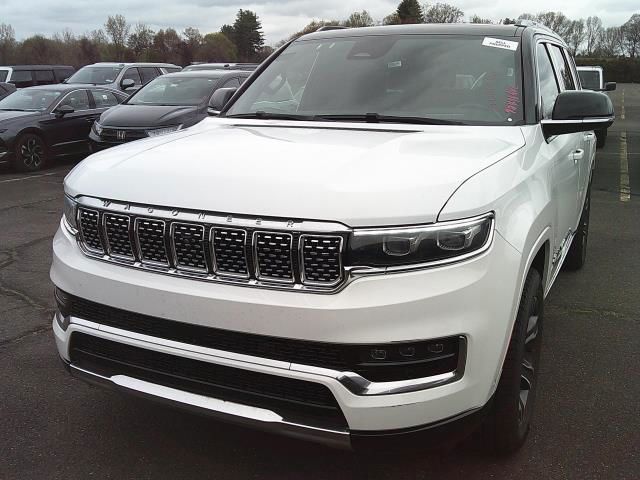 Bright White Clearcoat 2023 Jeep Grand Wagoneer 4WD SUV / Crossover Four-Wheel Drive 8-Speed Automatic