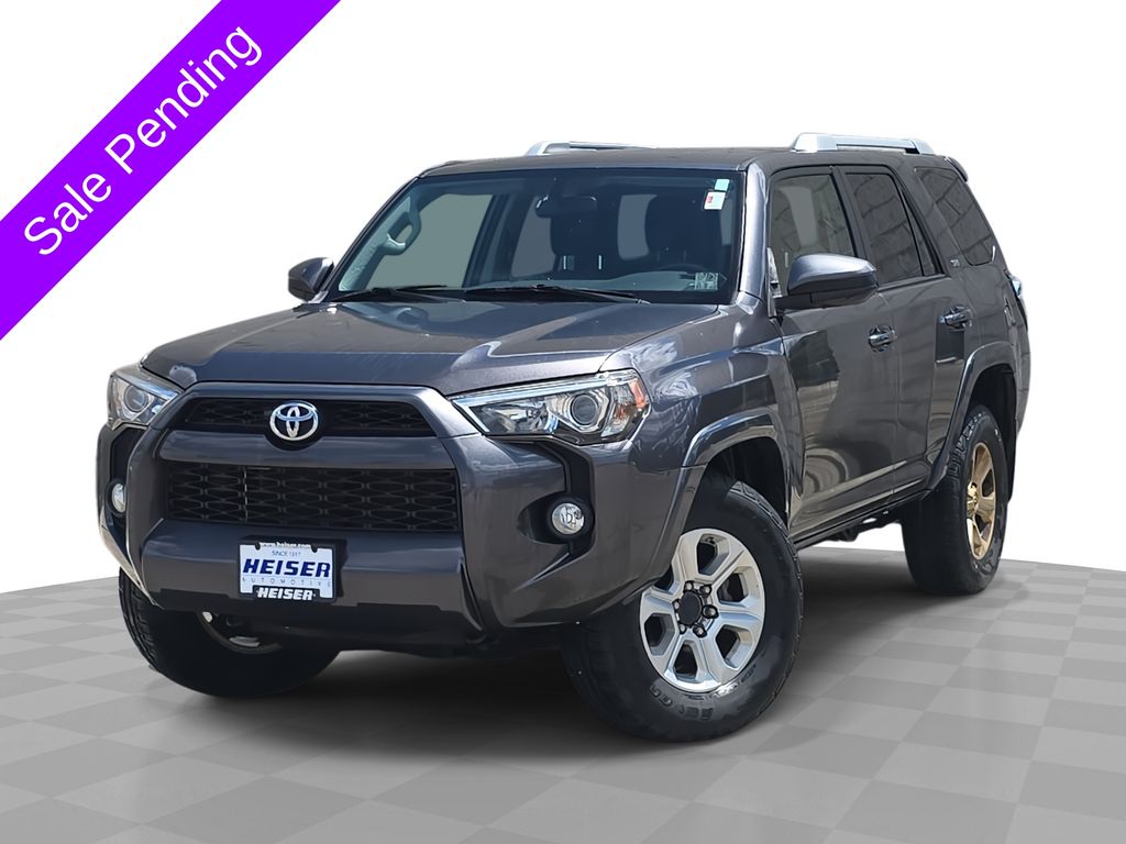 Magnetic Gray Metallic 2017 Toyota 4Runner SUV / Crossover Four-Wheel Drive 5-Speed Automatic Overdrive