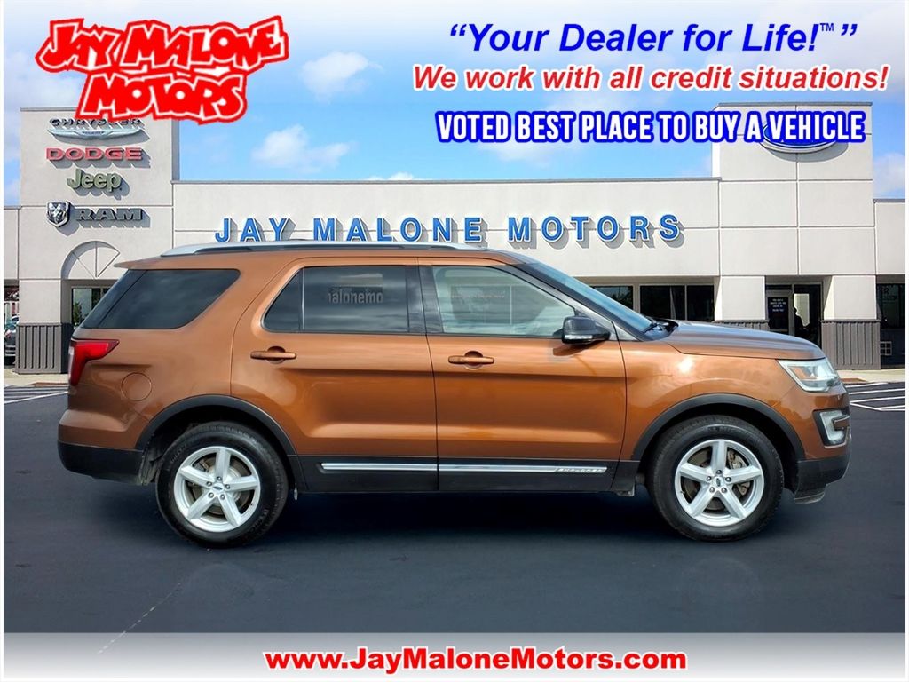 Canyon Ridge Metallic 2017 Ford Explorer SUV / Crossover All-Wheel Drive 6-Speed Automatic
