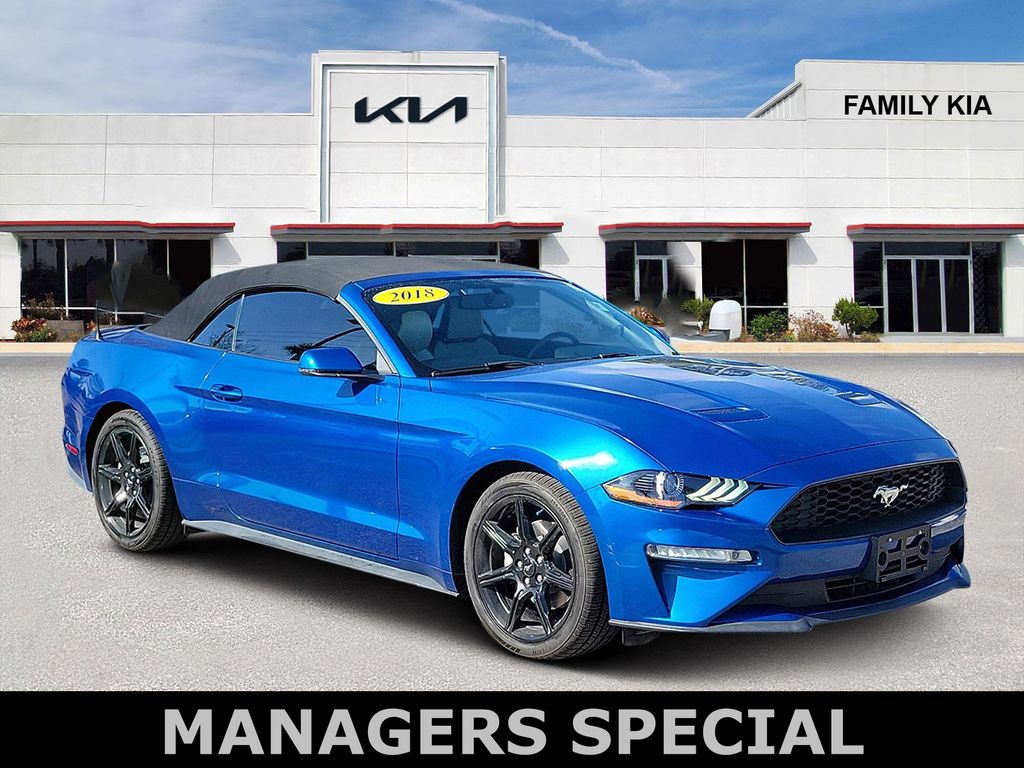 2018 Ford Mustang EcoBoost Premium Convertible RWD