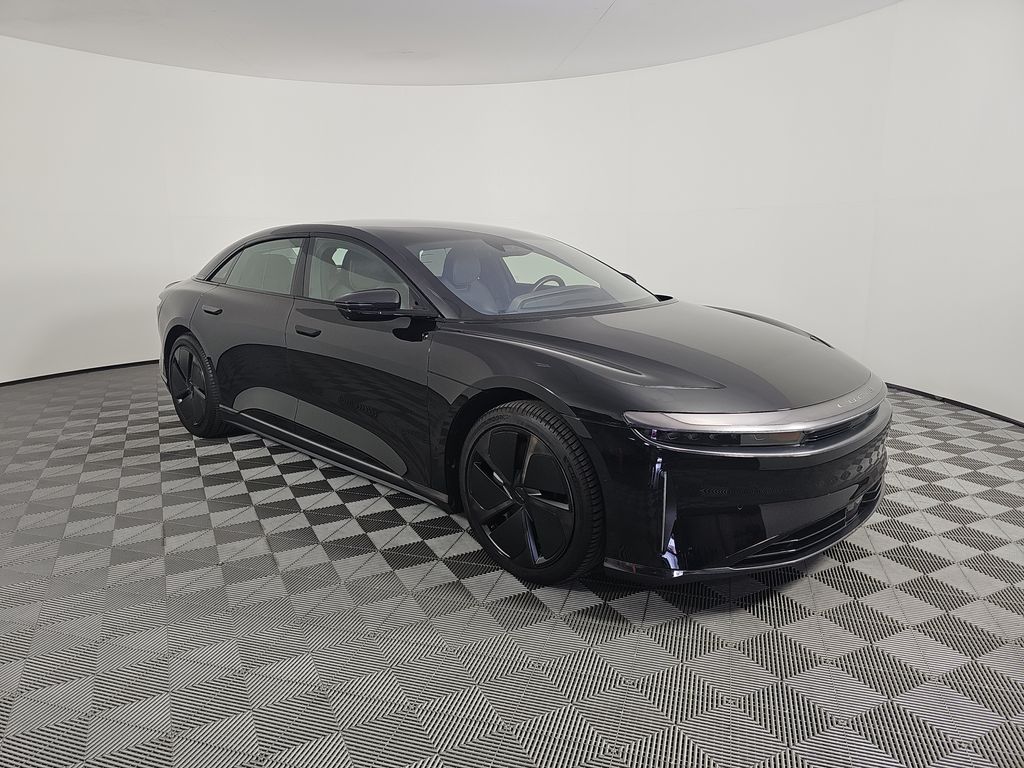 Black 2025 Lucid Air Sedan All-Wheel Drive 1-Speed Automatic