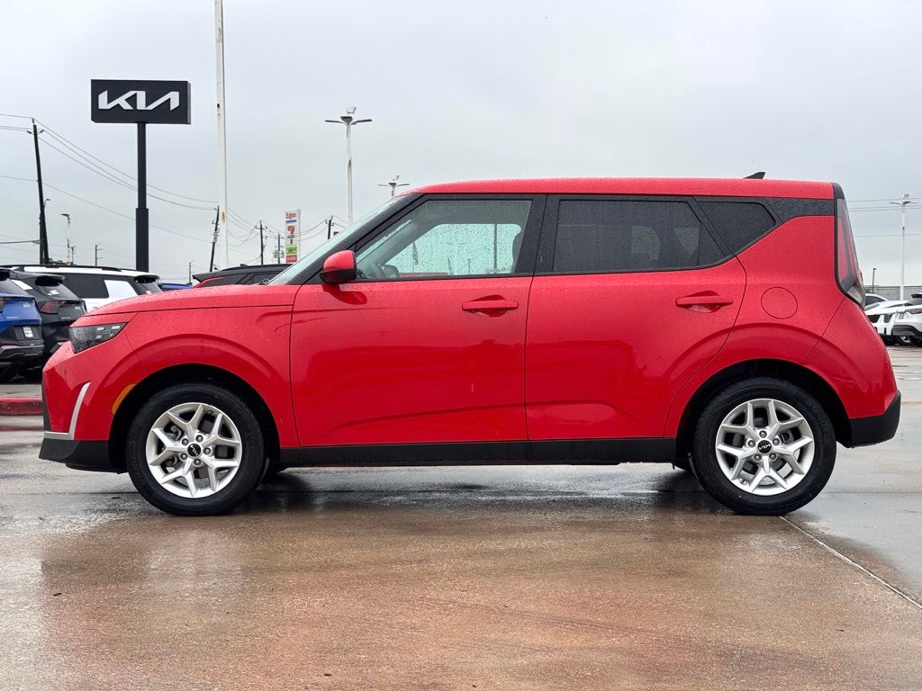 2025 Kia Soul LX Red at Community Kia