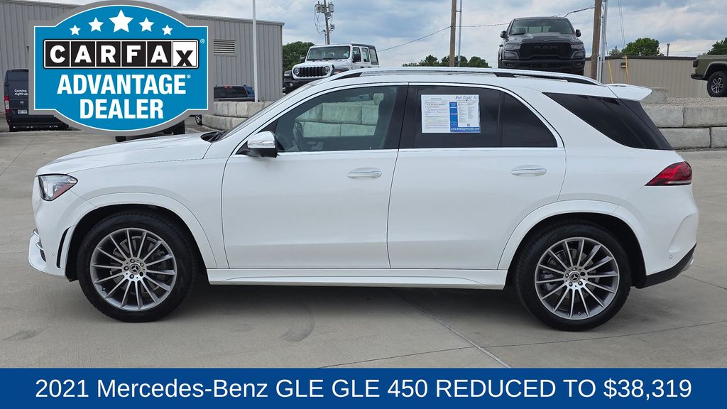Used 2021 Mercedes-Benz GLE GLE450 with VIN 4JGFB5KB2MA505520 for sale in Kansas City
