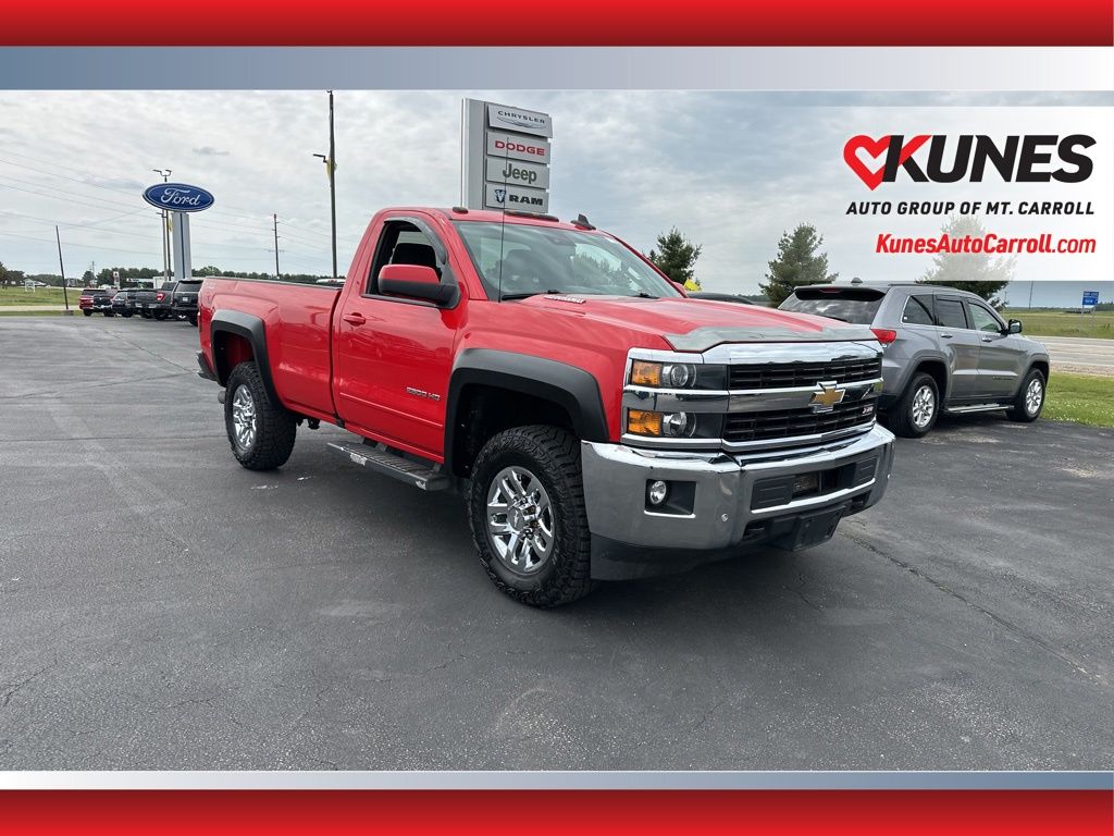Red Hot 2016 Chevrolet Silverado 2500HD LT LB 4WD Pickup Truck Four-Wheel Drive 6-Speed Automatic