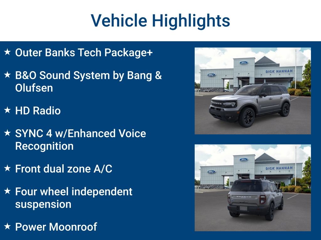 2025 Ford Bronco Sport Outer Banks