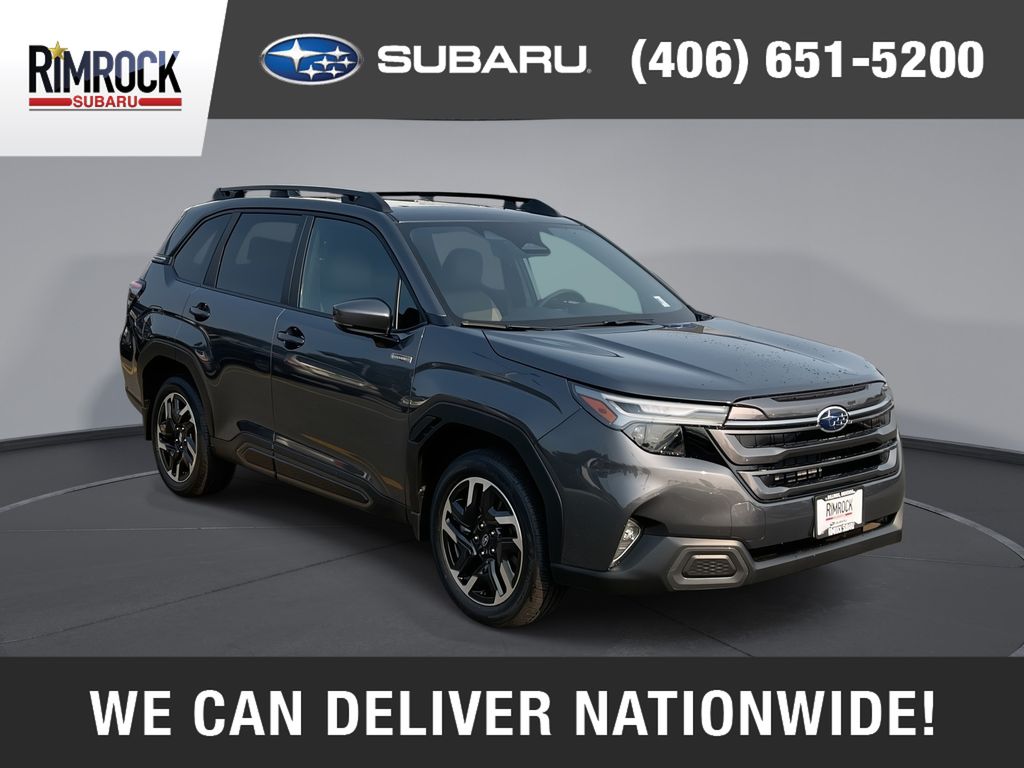 Magnetite Gray Metallic 2026 Subaru Forester Hybrid SUV / Crossover All-Wheel Drive Continuously Variable Transmission