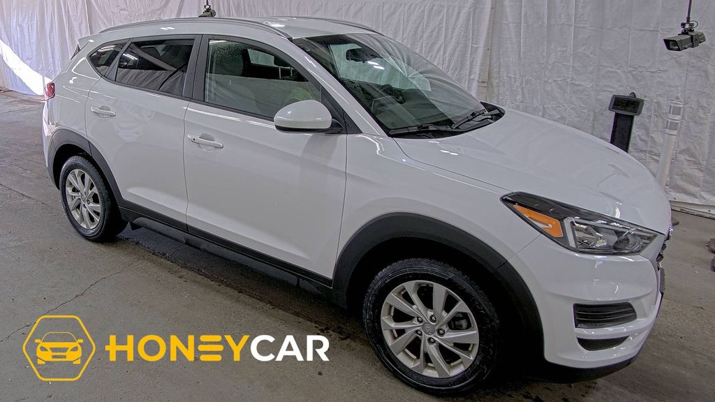 Cream 2021 Hyundai Tucson Value AWD SUV / Crossover All-Wheel Drive 6-Speed Automatic
