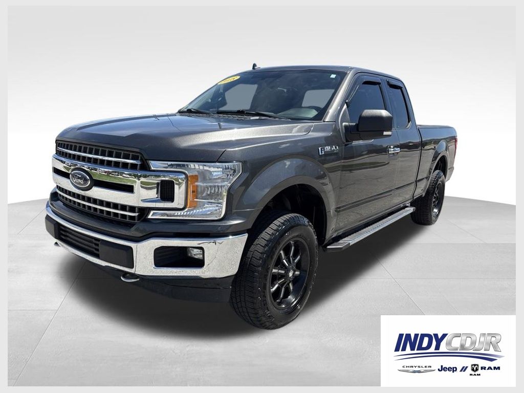 Gray (Magnetic) 2018 Ford F-150 Pickup Truck Four-Wheel Drive 6-Speed Automatic