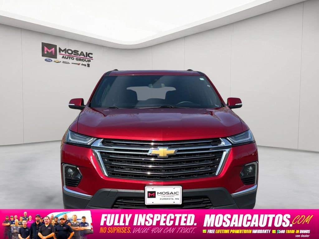 Used 2023 Chevrolet Traverse 1LT with VIN 1GNERGKW9PJ107999 for sale in Zumbrota, Minnesota