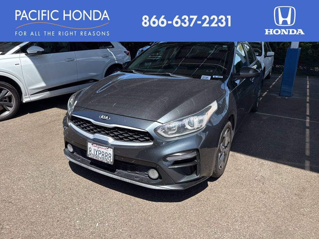Gravity Gray 2019 Kia Forte LXS FWD Sedan Front-Wheel Drive Continuously Variable Transmission