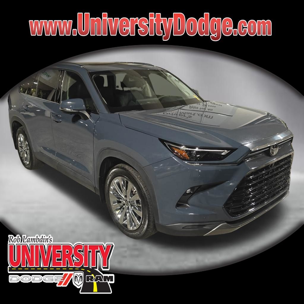 White (Cloud) 2024 Toyota Grand Highlander SUV / Crossover All-Wheel Drive 8-Speed Automatic
