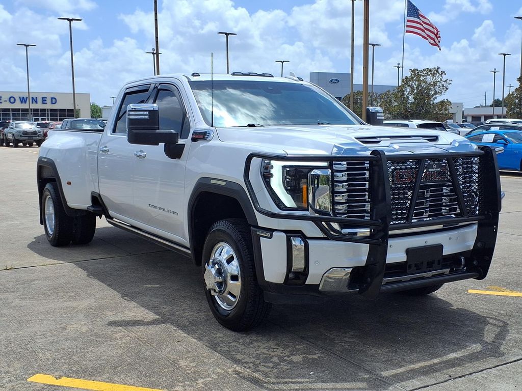 2024 GMC Sierra 3500HD Denali White at DeMontrond Auto Country