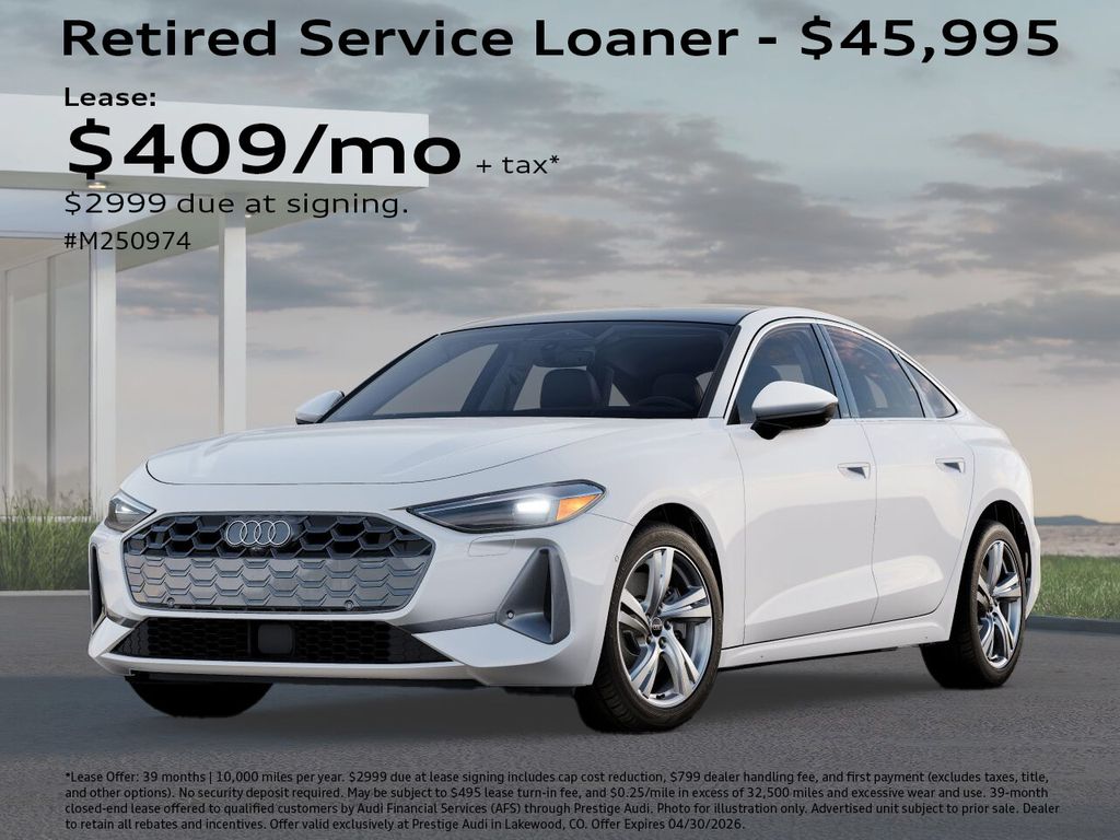 Arkona White 2025 Audi A5 quattro Premium Sedan Sedan All-Wheel Drive 7-Speed Automatic