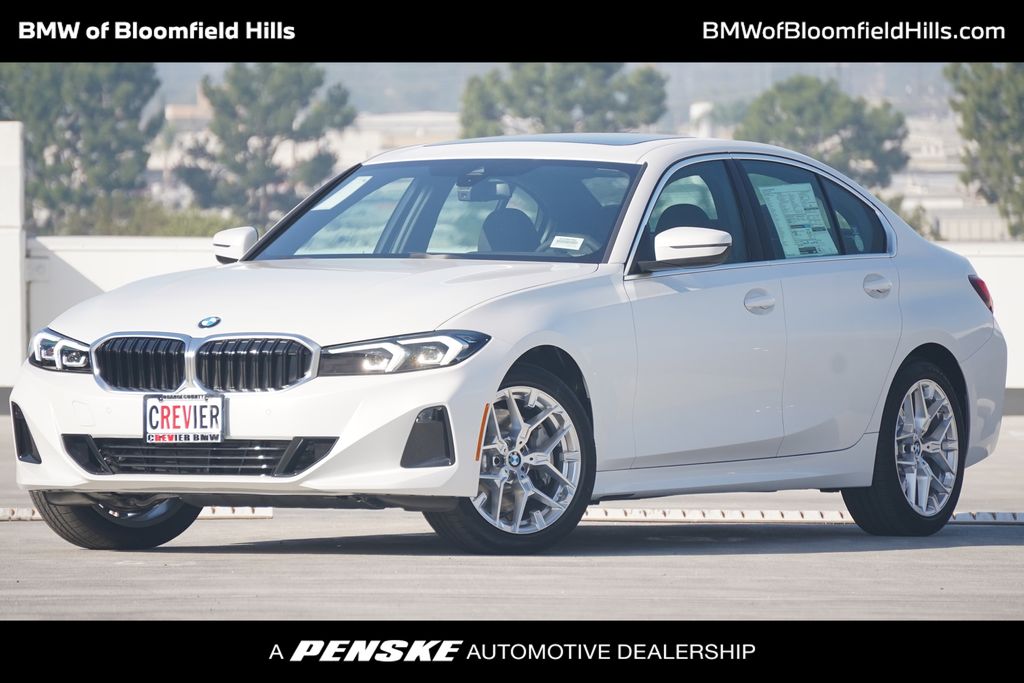 Mineral White Metallic 2026 BMW 3 Series Sedan All-Wheel Drive 8-Speed Automatic