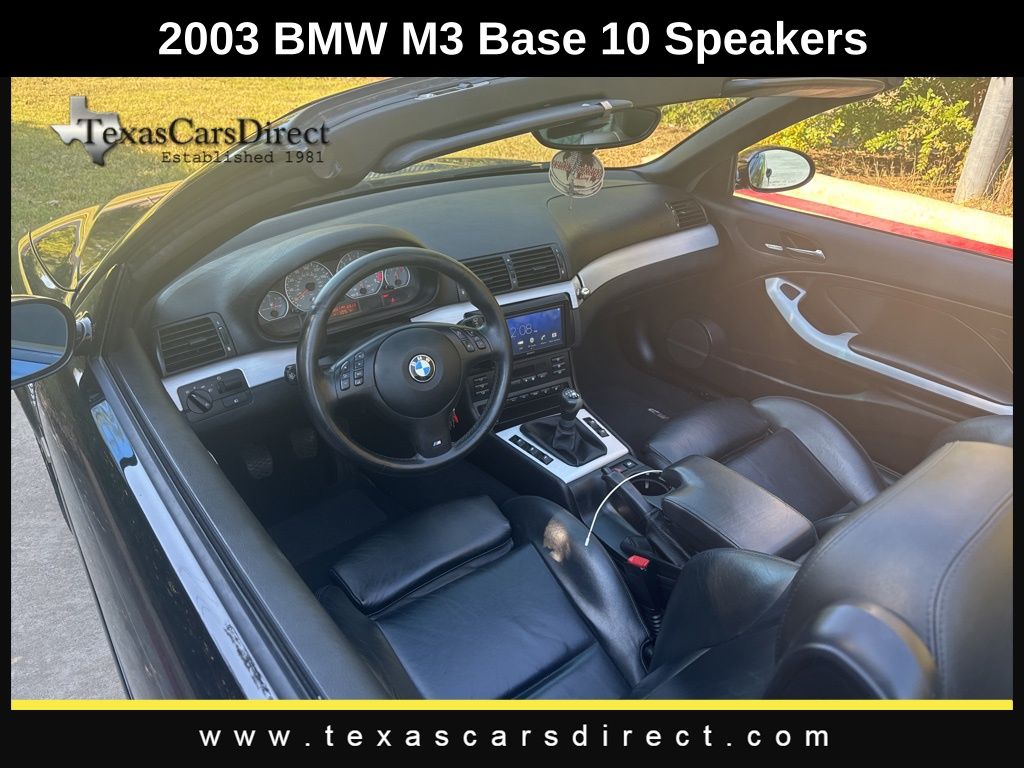 2003 BMW M3 Base 6