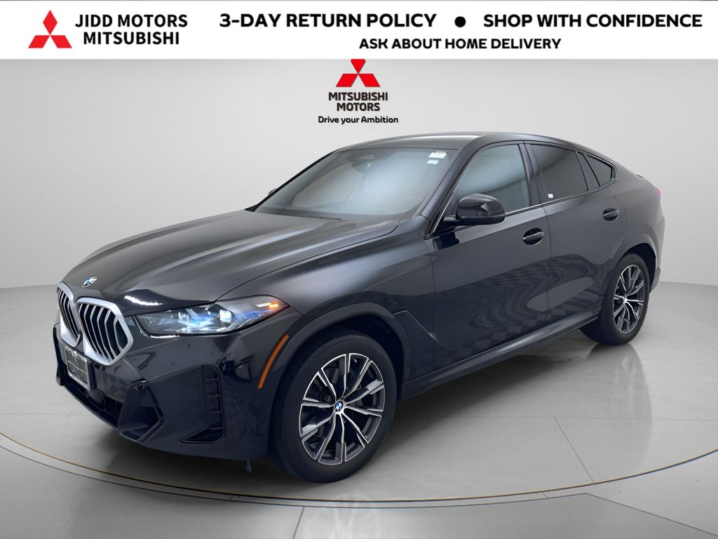 Black Sapphire Metallic 2025 BMW X6 SUV / Crossover All-Wheel Drive 8-Speed Automatic