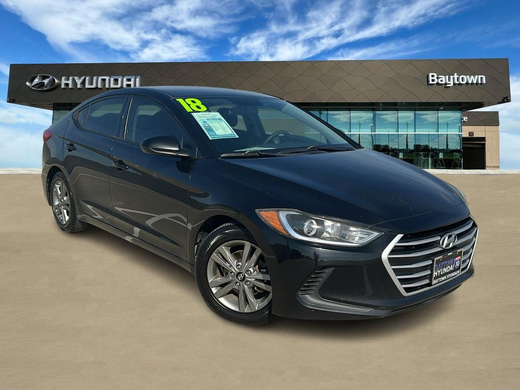 2018 Hyundai Elantra SEL Black at DeMontrond Mazda