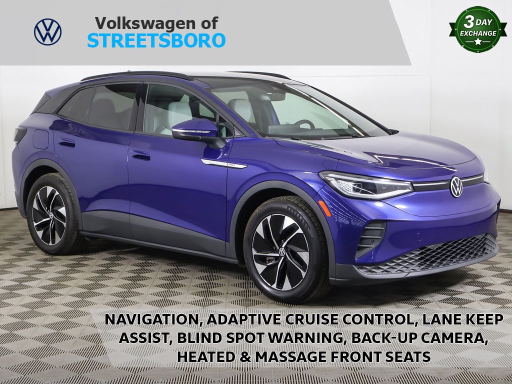 Dusk Blue Metallic 2021 Volkswagen ID.4 Pro S RWD SUV / Crossover Rear-Wheel Drive Automatic