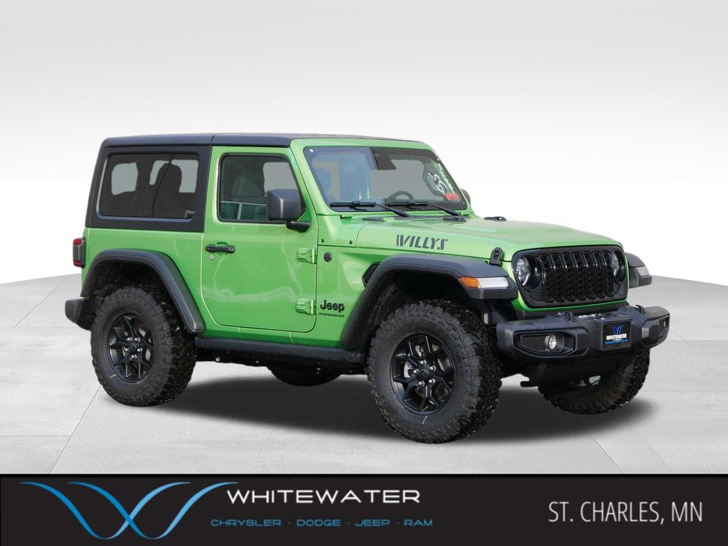 Mojito Clearcoat 2026 Jeep Wrangler Willys 2-Door 4WD SUV / Crossover Four-Wheel Drive 8-Speed Automatic