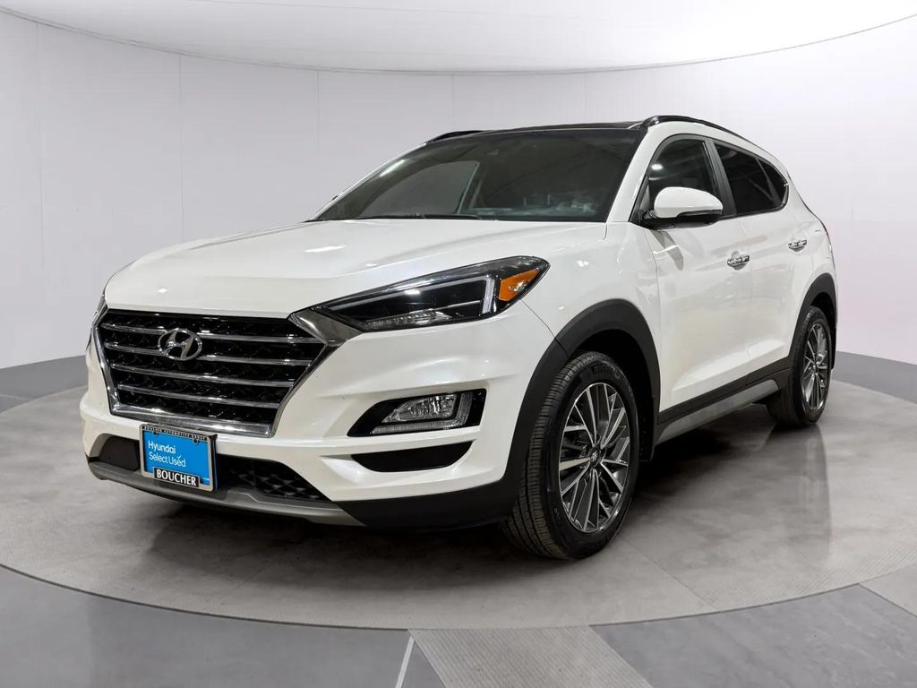 Certified Used 2020 Cream White Pearl Hyundai Ultimate image 7