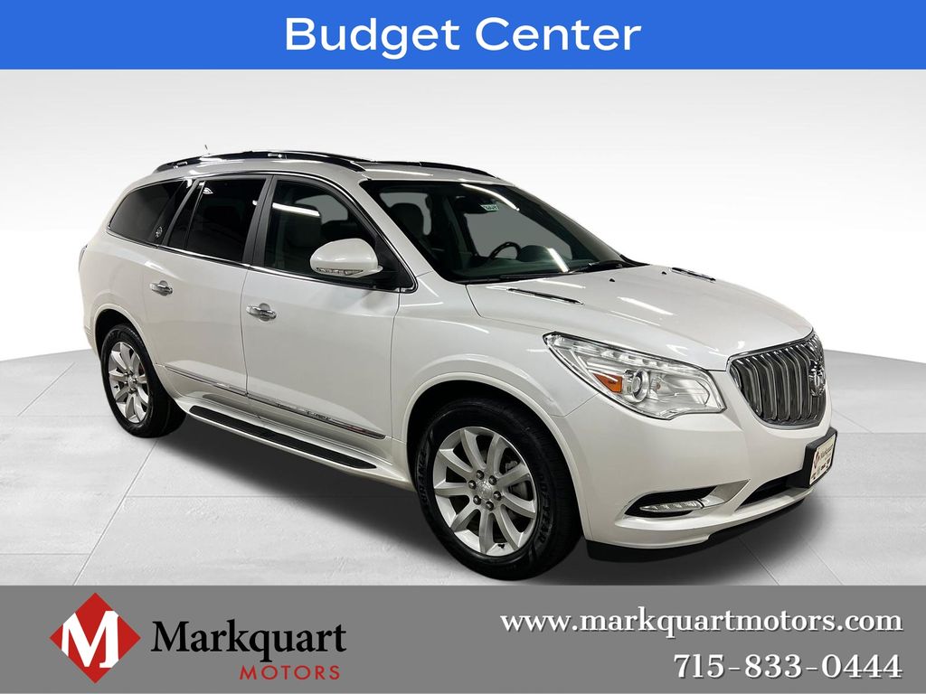 White Frost Tricoat 2017 Buick Enclave SUV / Crossover All-Wheel Drive 6-Speed Automatic Overdrive