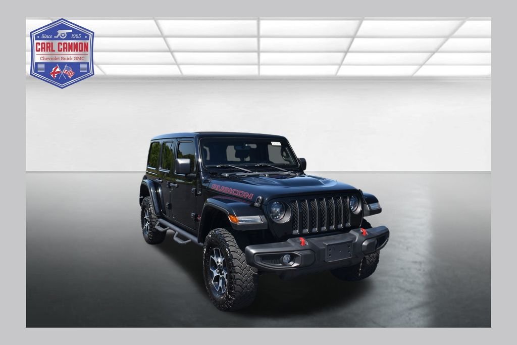Black Clearcoat 2023 Jeep Wrangler Rubicon 4-Door 4WD SUV / Crossover Four-Wheel Drive 8-Speed Automatic