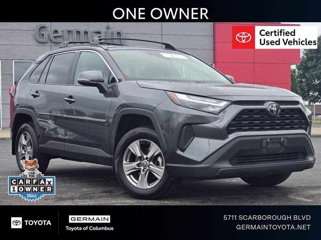 Magnetic Gray Metallic 2024 Toyota RAV4 SUV / Crossover All-Wheel Drive 8-Speed Automatic