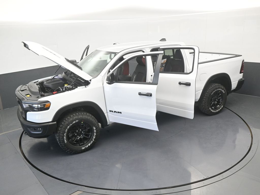 New 2026 Bright White Clearcoat Ram Rebel image 63