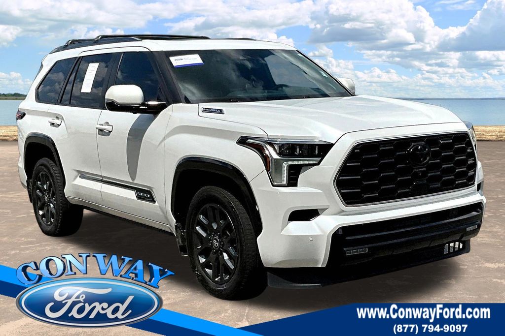 White (Wind Chill Pearl) 2025 Toyota Sequoia SUV / Crossover Four-Wheel Drive Automatic