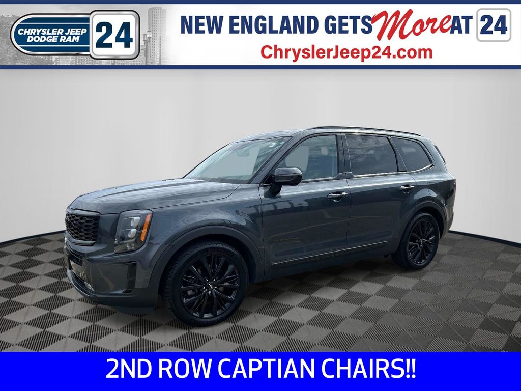 Gravity Gray 2022 Kia Telluride SX AWD SUV / Crossover All-Wheel Drive 8-Speed Automatic